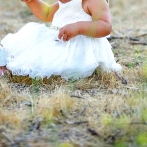 Stunning ivory dress! Used once for a photo shoot.